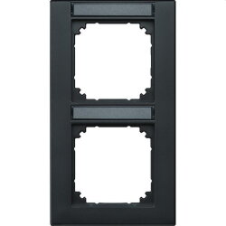 Merten Rahmen 476214 2fach senkrecht anthrazit M-PLAN