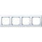 Merten Rahmen 478425 4fach aktivweiss glaenzend