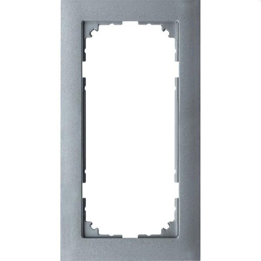 Merten Rahmen MEG4025-3660 2fach aluminium