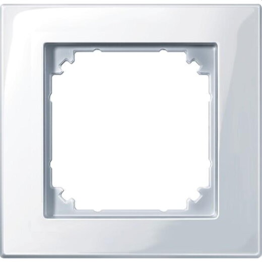 Merten Rahmen 515125 1fach aktivweiss glaenzend