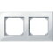 Merten Rahmen 515219 2fach polarweiss glaenzend