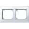 Merten Rahmen 515225 2fach aktivweiss glaenzend