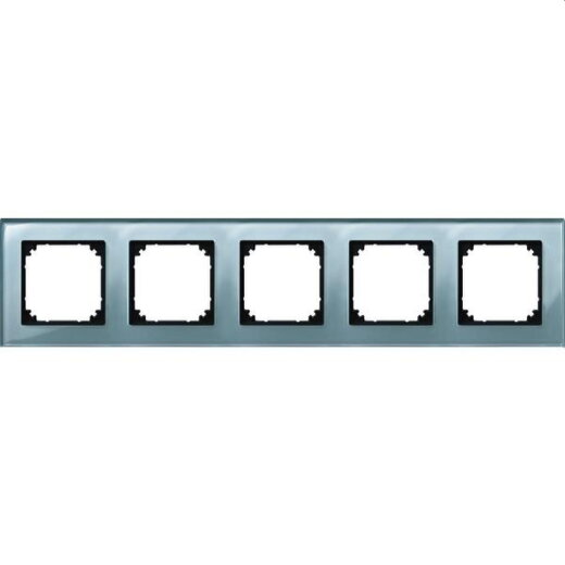 Merten Rahmen 489560 5fach diamantsilber