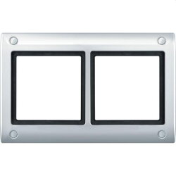 Merten Rahmen 401219 2fach polarweiss