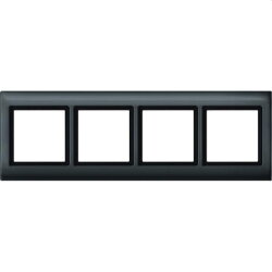 Merten Rahmen 400414 4fach anthrazit
