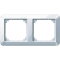 Merten Rahmen 389225 2fach aktivweiss glaenzend 1-M