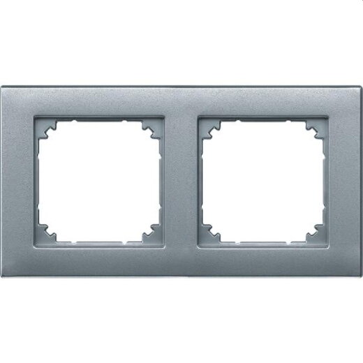 Merten Rahmen 486260 2fach aluminium M-PLAN