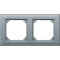Merten Rahmen 486260 2fach aluminium M-PLAN