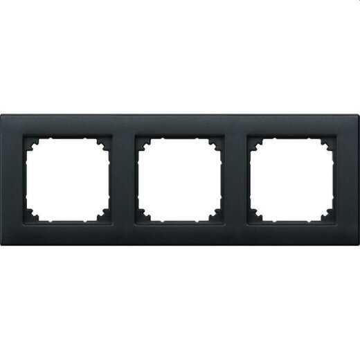 Merten Rahmen 486314 3fach anthrazit M-PLAN