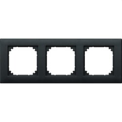 Merten Rahmen 488314 3fach anthrazit M-PLAN
