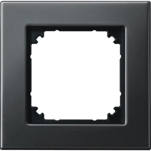 Merten Rahmen 475114 1fach rhodiumgrau