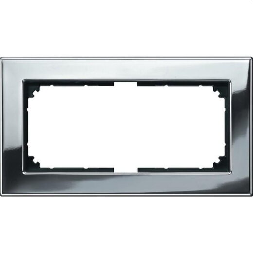 Merten Rahmen 475839 2fach chrom