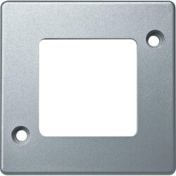 Merten Rahmen 480160 1fach mattsilber PANZER