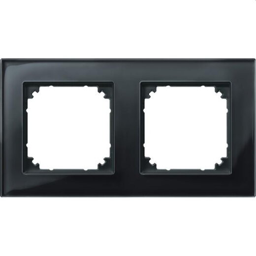 Merten Rahmen 489203 2fach onyxschwarz
