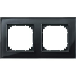 Merten Rahmen 489203 2fach onyxschwarz