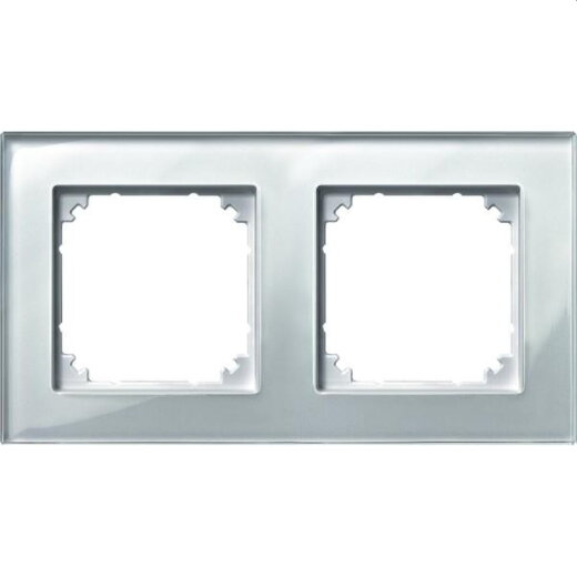 Merten Rahmen 489219 2fach brillantweiss