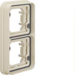 Berker UP-Rahmen M313293512 2fach senkrecht weiss