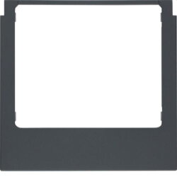 Berker Rahmen M3eckig anthrazit matt