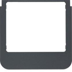 Berker Rahmen M3rund anthrazit matt