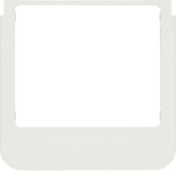 Berker Rahmen M3rund polarweissglaenzend