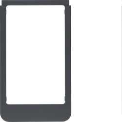 Berker Rahmen M3rund gross anthrazit matt