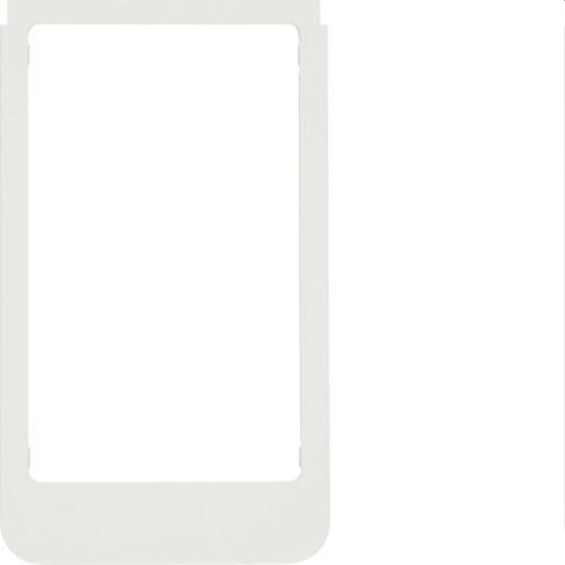 Berker Rahmen M3rund gross polarweiss glaenzend