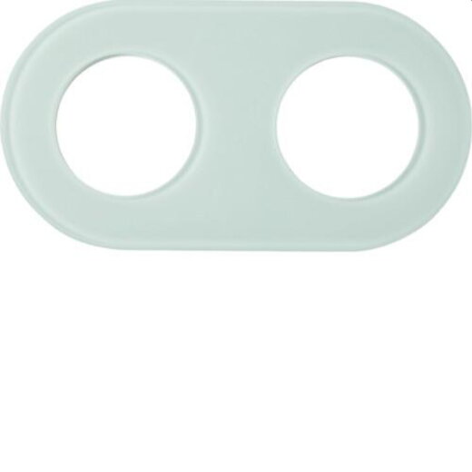 Berker Rahmen M32fach Serie Glas polarweiss