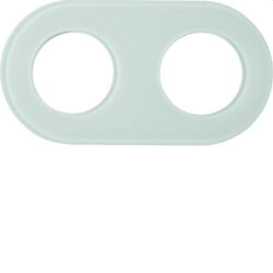 Berker Rahmen M32fach Serie Glas polarweiss
