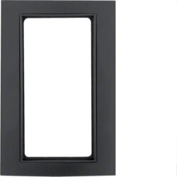Berker Rahmen M313093005 schwarz/anthrazit