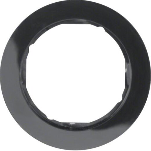 Berker Rahmen M310112045 schwarz glaenzend