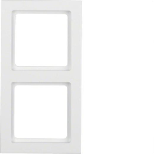 Berker Rahmen M310126099 Q.3 polarweiss samt