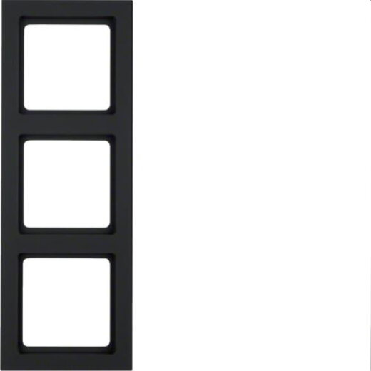 Berker Rahmen M310136096 Q.3 anthrazit samt