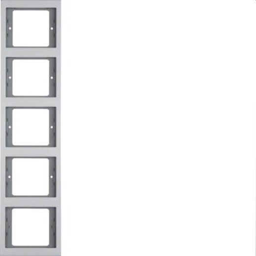 Berker Rahmen M313537003 K.5 Aluminium