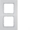 Berker Rahmen M310126424 B.7 aluminium matt