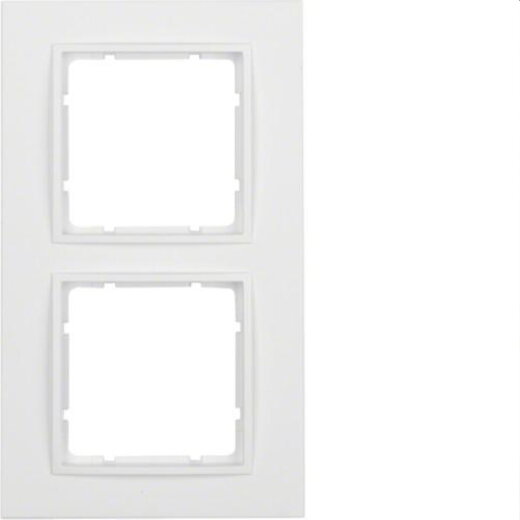 Berker Rahmen M310126919 B.7 polarweiss matt