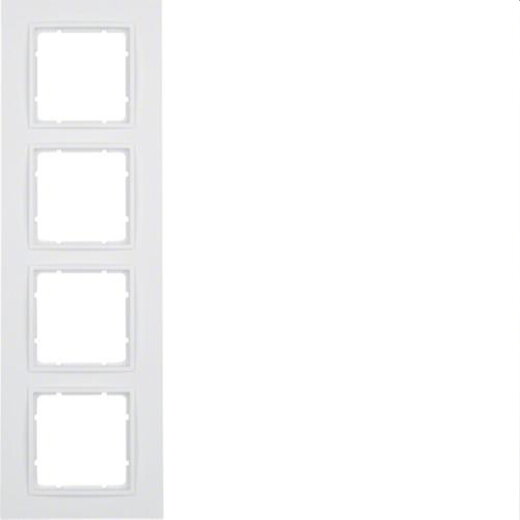 Berker Rahmen M310146919 B.7 polarweiss matt