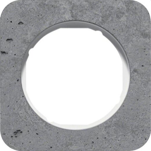 Berker Rahmen M310112379 Beton-grau/polarweiss glaenzend