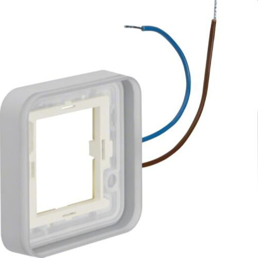 Berker Rahmen M313383502 1fach weiss 12-24V