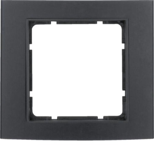 Berker Rahmen M310113005 schwarz/anthrazit
