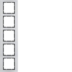Berker Rahmen M310156904 alu/anthrazit