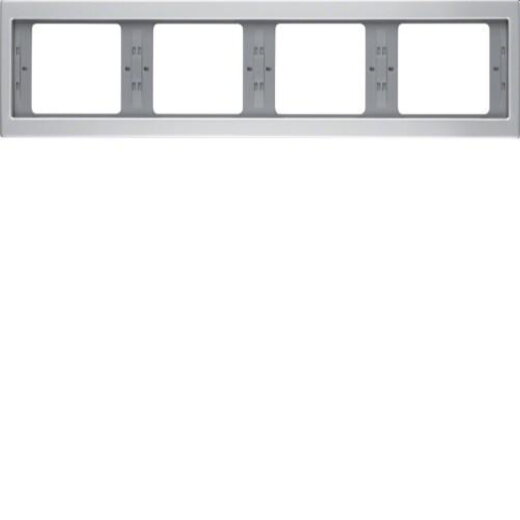 Berker Rahmen M313837003 alu