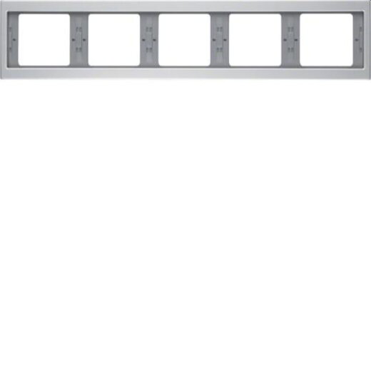 Berker Rahmen M313937003 alu