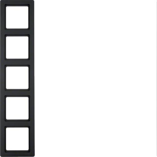 Berker Rahmen M310156086 anthrazit samt