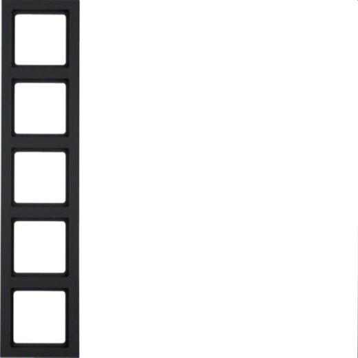 Berker Rahmen M310156096 anthrazit samt