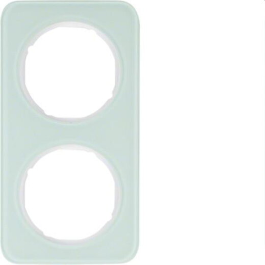Berker Rahmen M310122109 Glas polarweiss