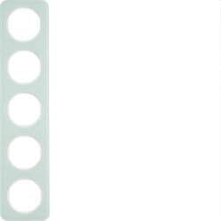 Berker Rahmen M310152109 Glas polarweiss
