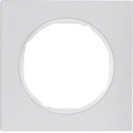 Berker Rahmen M310112274 alu/polarweiss