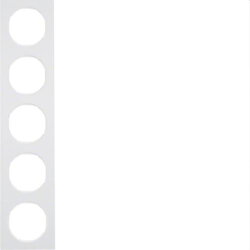 Berker Rahmen M310152289 polarweiss glaenzend