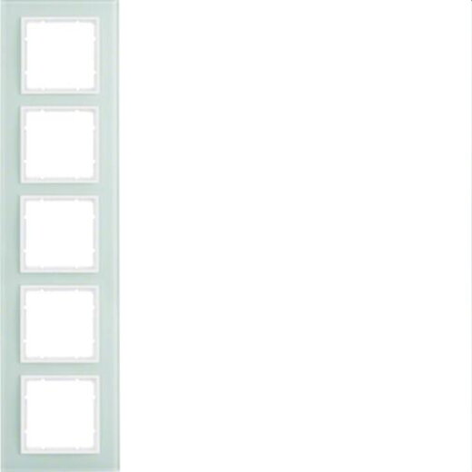 Berker Rahmen M310156909 5fach polarweiss