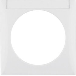 Berker Rahmen M3918032509 1fach polarweiss glaenzend